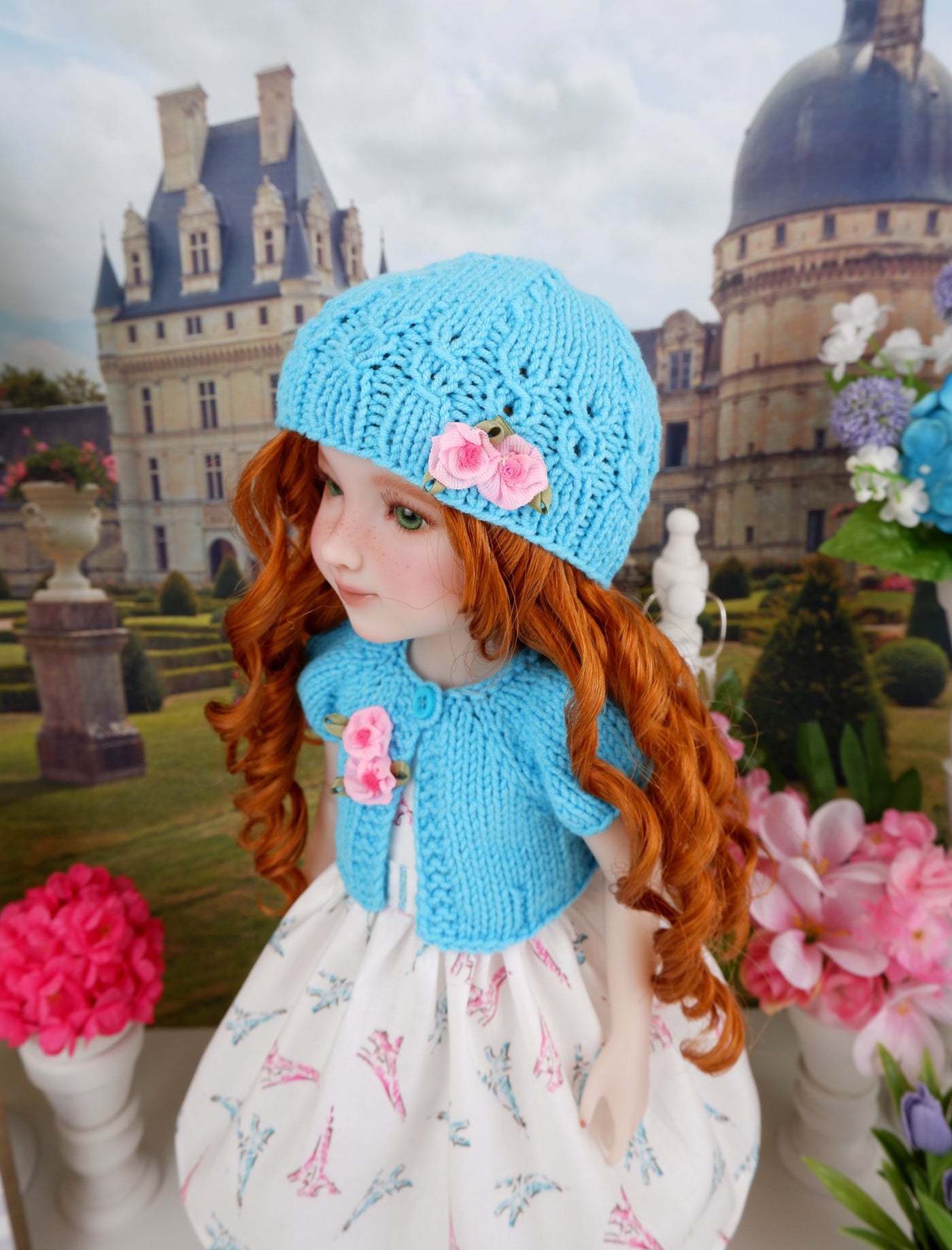 C'est La Vie - dress and sweater set with shoes for Ruby Red Fashion Friends doll