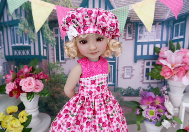 Cherries Jubilee - dress with shoes for Ruby Red Fashion Friends doll