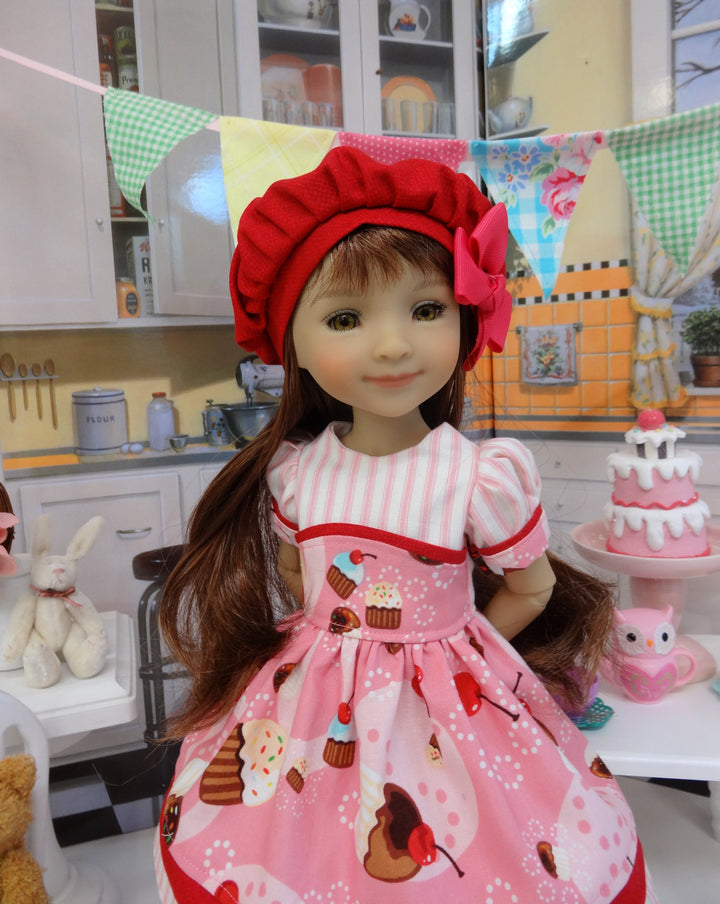 Cherry Cupcake - dress for Ruby Red Fashion Friends doll