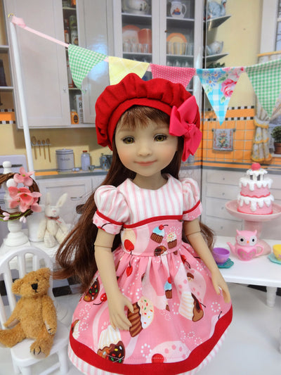 Cherry Cupcake - dress for Ruby Red Fashion Friends doll