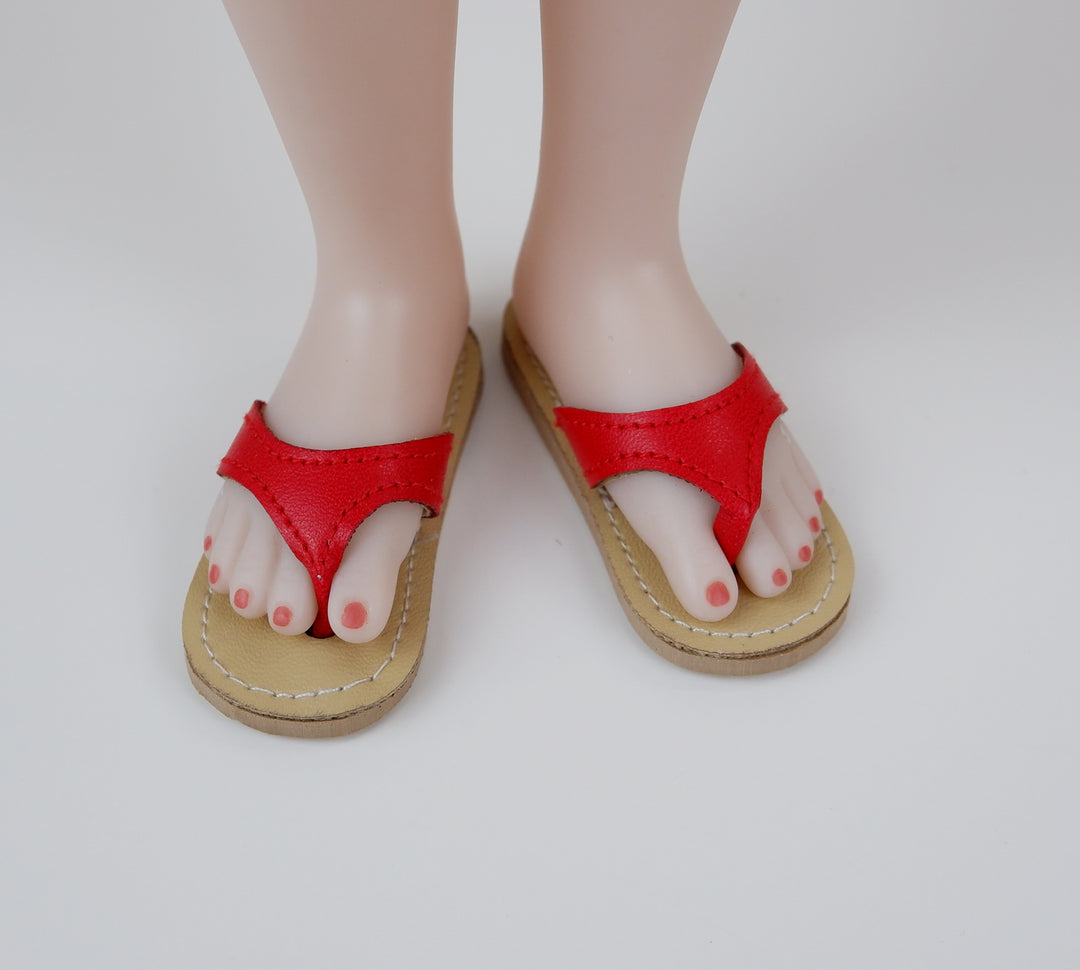 FACTORY SECONDS Thong Sandals - Cherry Red