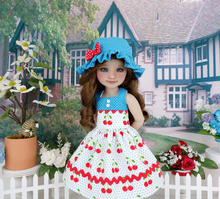 Cherry Sweet - dress with shoes for Ruby Red Fashion Friends doll