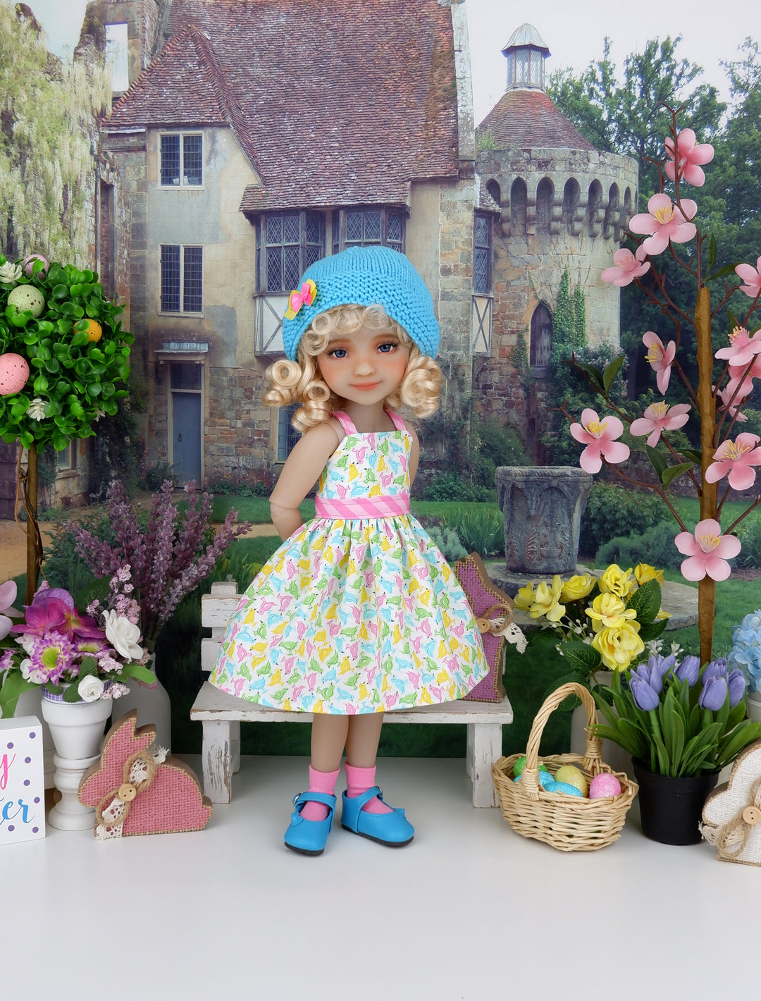 Chicklets - dress and sweater set with shoes for Ruby Red Fashion Friends doll