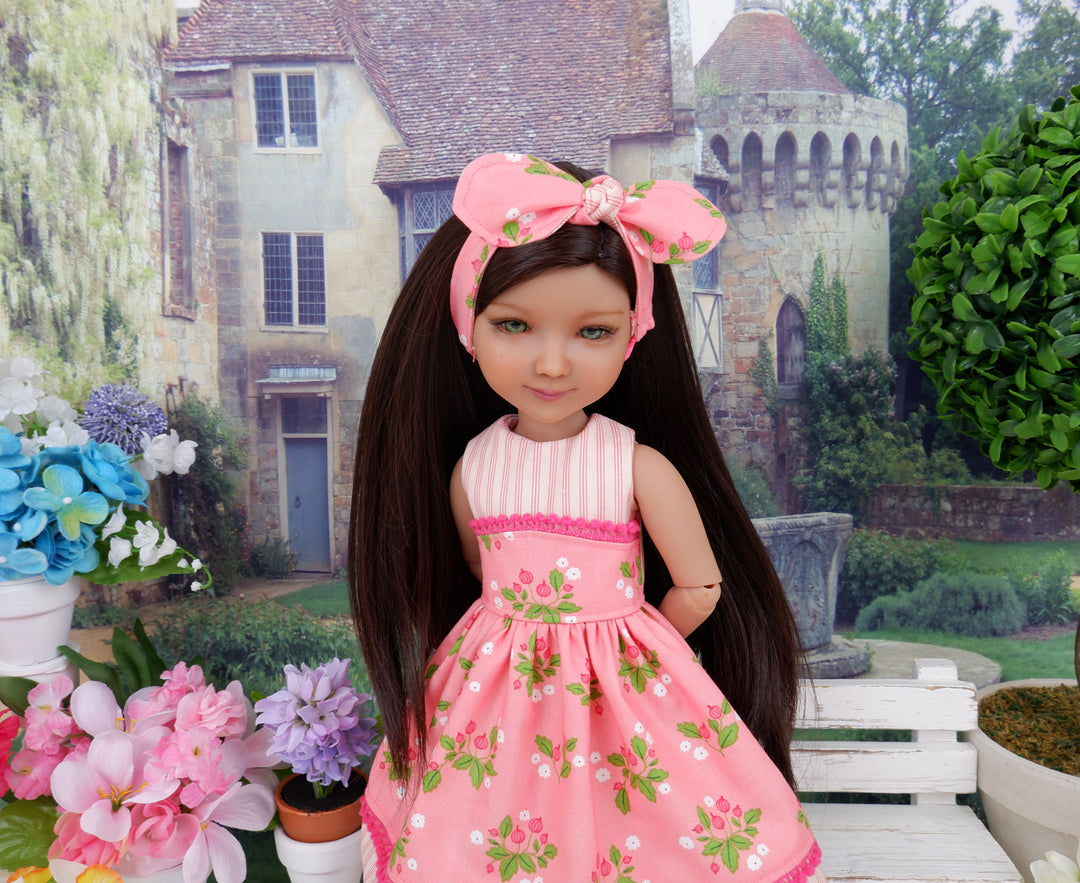 Chinese Lanterns - dress and shoes for Ruby Red Fashion Friends doll