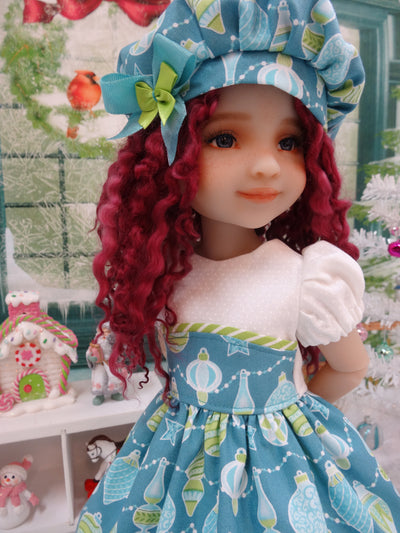 Christmas Baubles - dress for Ruby Red Fashion Friends doll