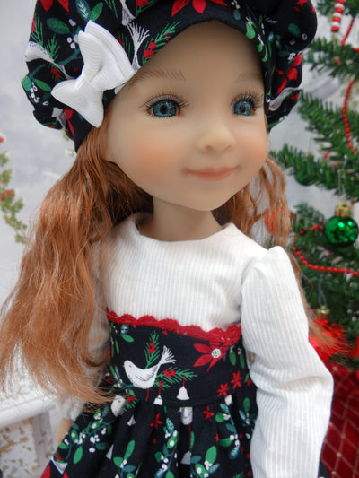Christmas Dove - dress ensemble for Ruby Red Fashion Friends doll