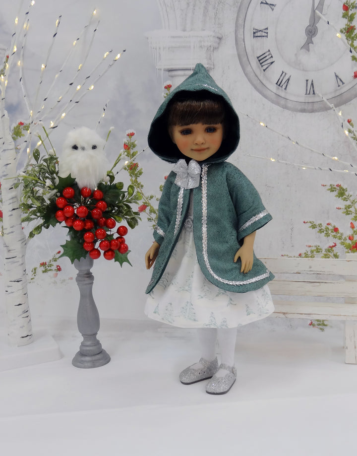 Clara - custom Christmas themed Ruby Red Fashion Friend doll & wardrobe