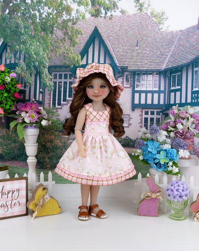Counting Sheep - dress with shoes for Ruby Red Fashion Friends doll