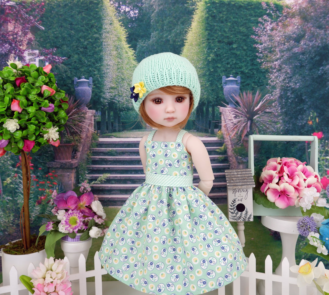 Country Berry - dress and sweater set with shoes for Ruby Red Fashion Friends doll
