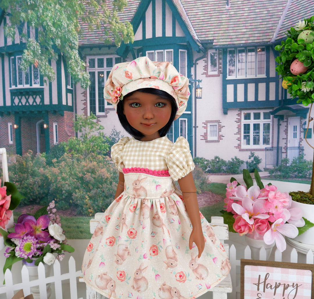Country Bunny - dress with shoes for Ruby Red Fashion Friends doll