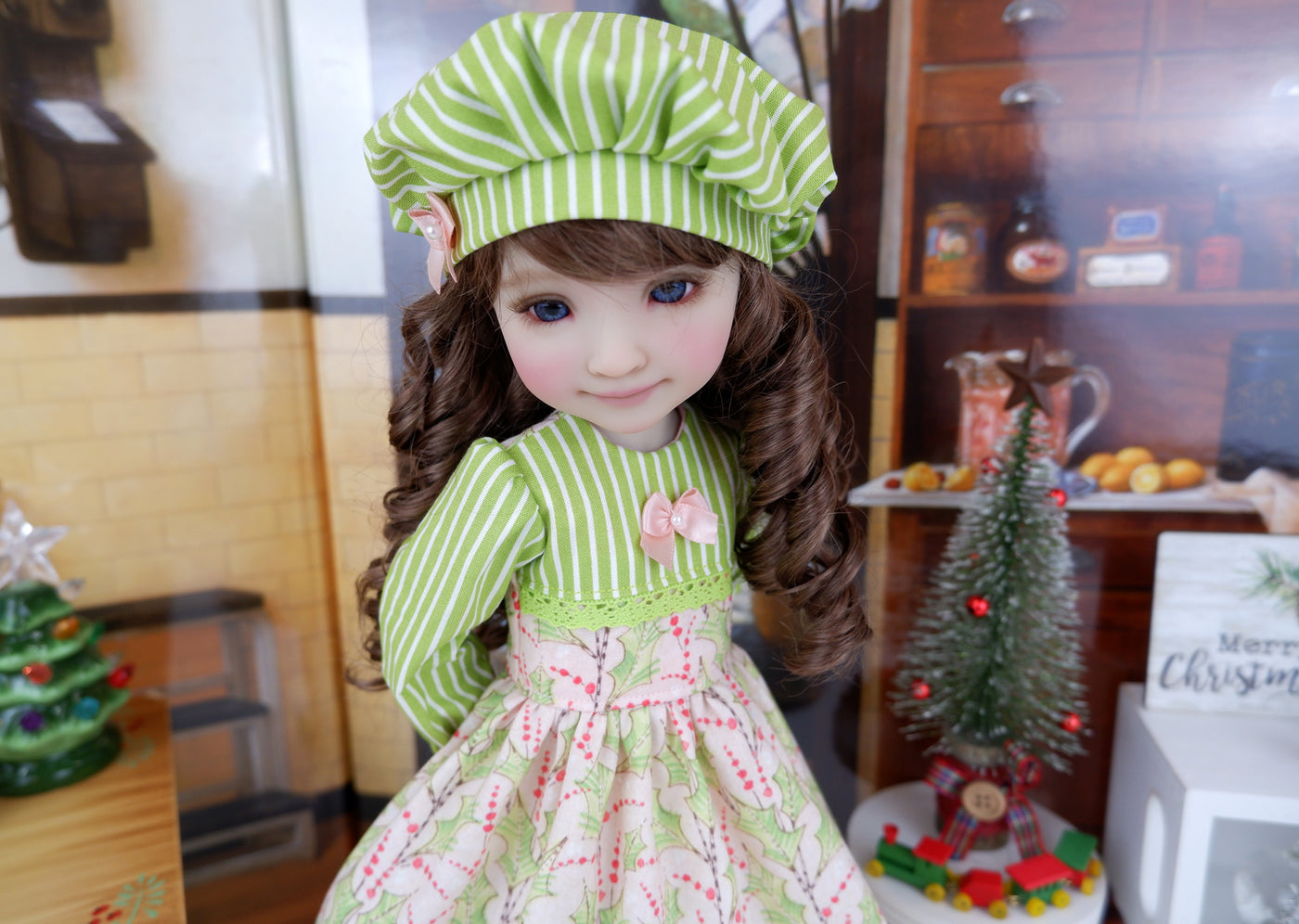 Countryside Holly - dress and shoes for Ruby Red Fashion Friends doll