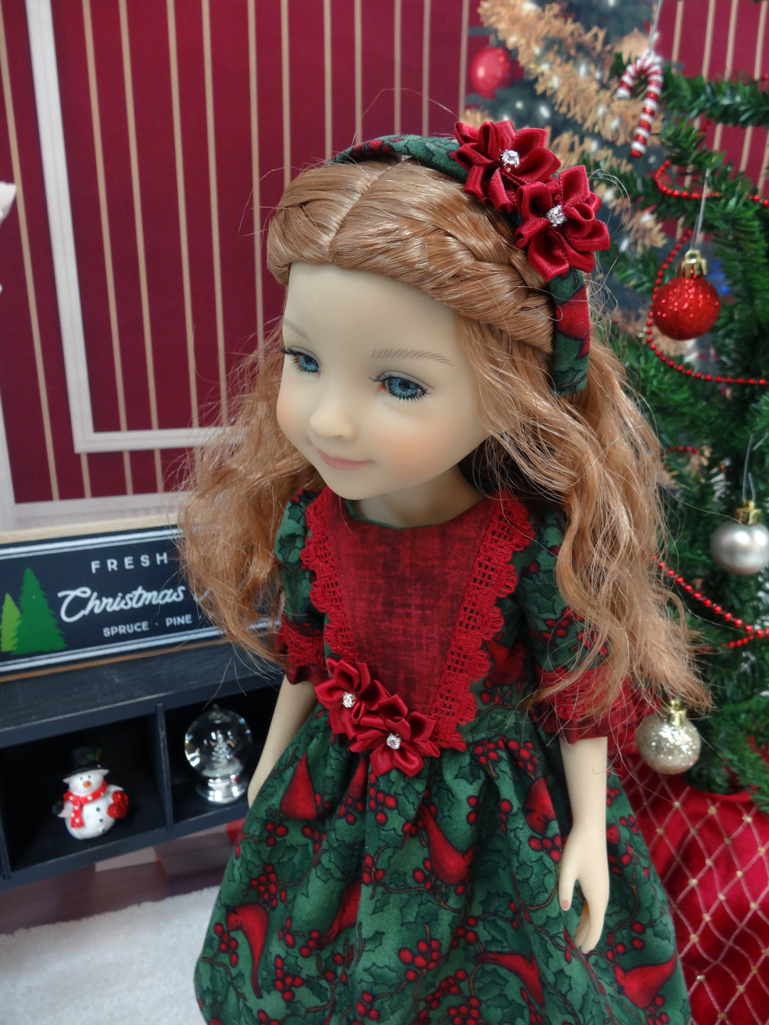 Crimson Cardinal - dress for Ruby Red Fashion Friends doll