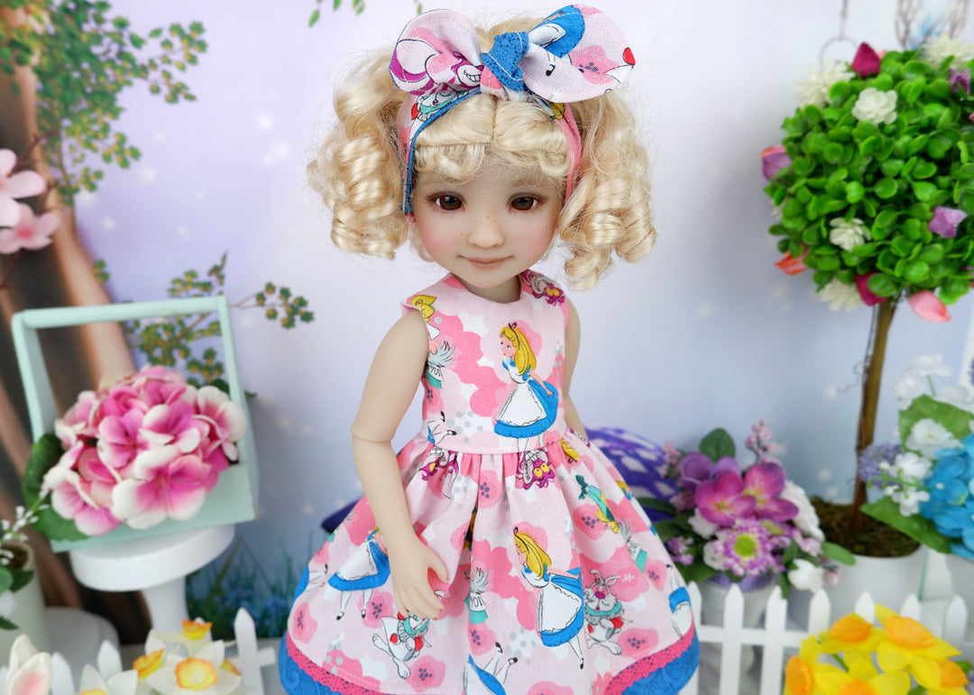 Curiouser - dress with boots for Ruby Red Fashion Friends doll