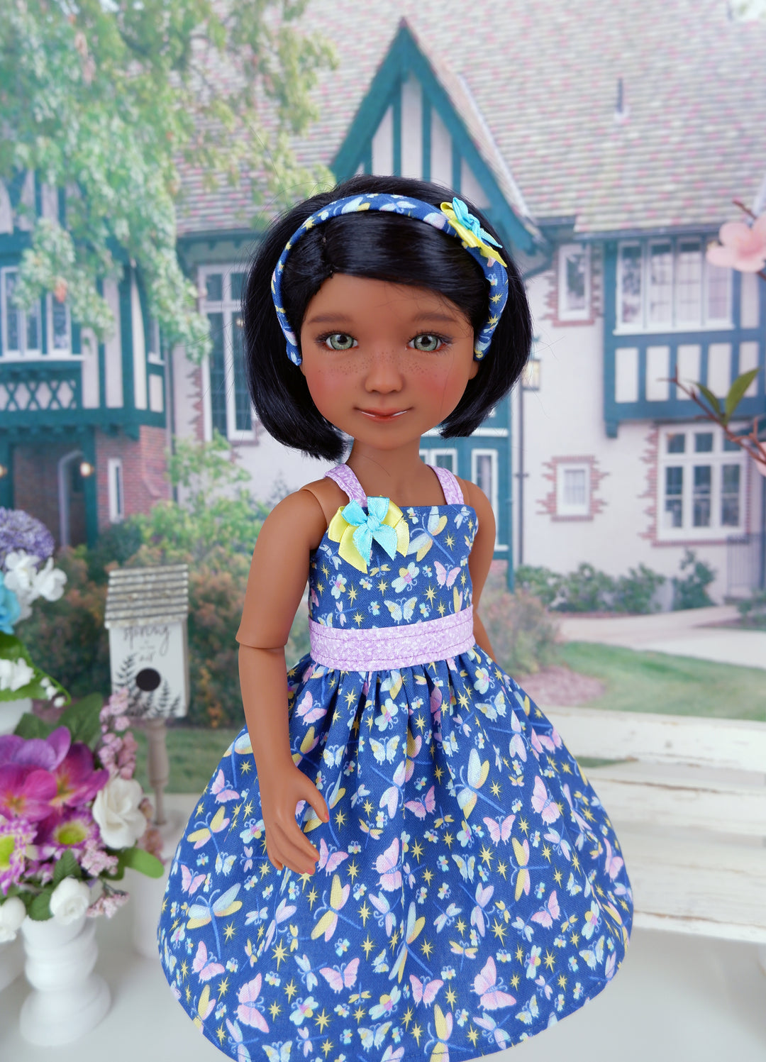 Dance of Dragonflies - dress with shoes for Ruby Red Fashion Friends doll