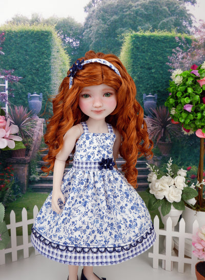 Danish Blue - dress with shoes for Ruby Red Fashion Friends doll