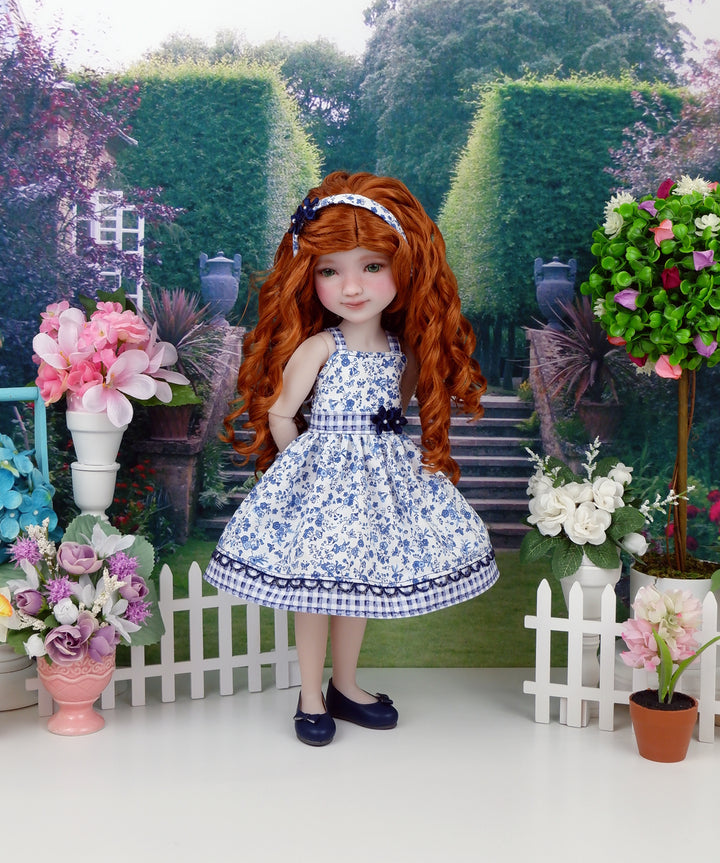 Danish Blue - dress with shoes for Ruby Red Fashion Friends doll