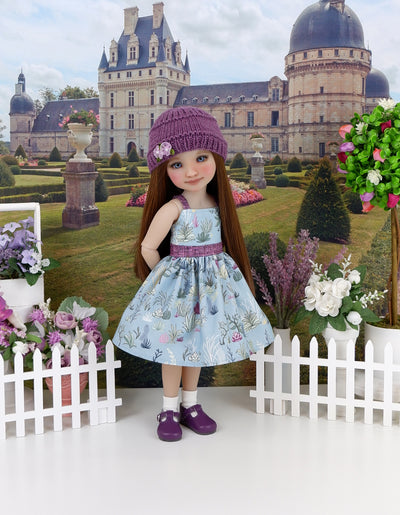 Desert Twilight - dress and sweater set with shoes for Ruby Red Fashion Friends doll