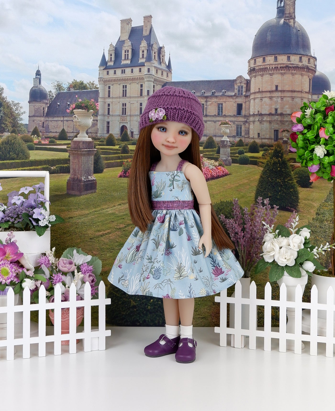 Desert Twilight - dress and sweater set with shoes for Ruby Red Fashion Friends doll