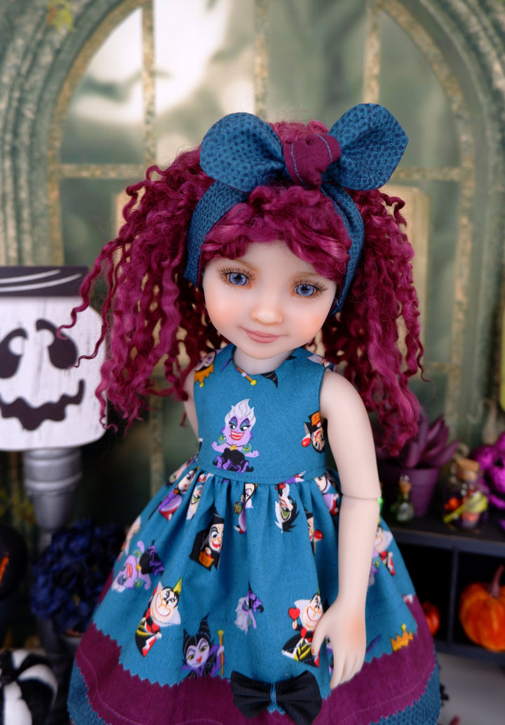 Disney Villains - dress with boots for Ruby Red Fashion Friends doll