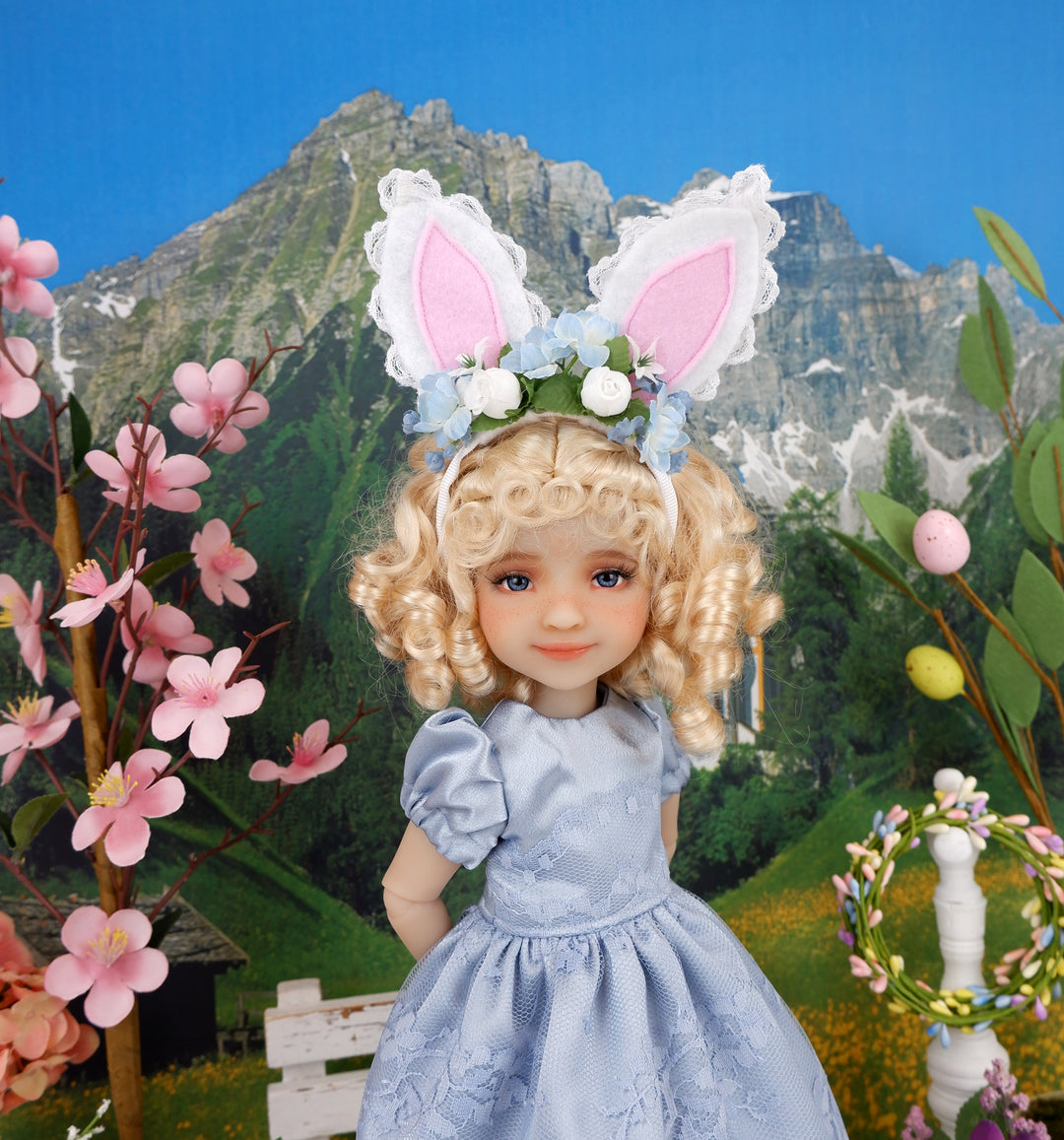 Easter Finery - dress ensemble with shoes for Ruby Red Fashion Friends doll