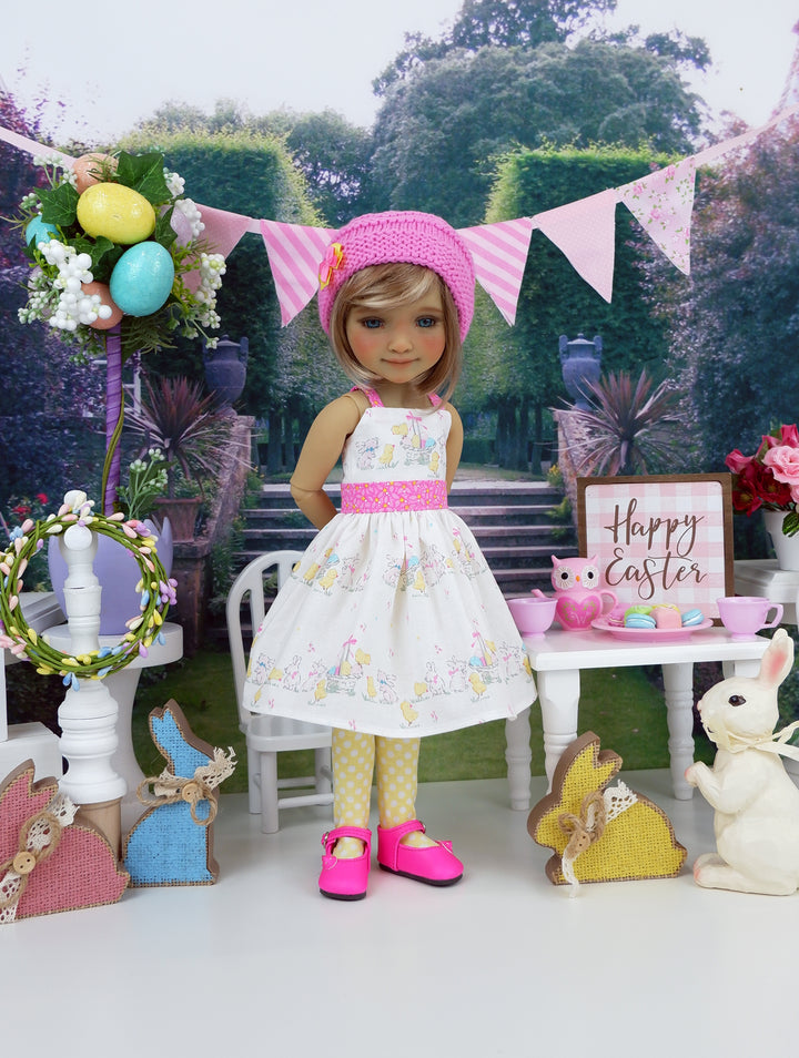 Easter Sweetie - dress and sweater set with shoes for Ruby Red Fashion Friends doll