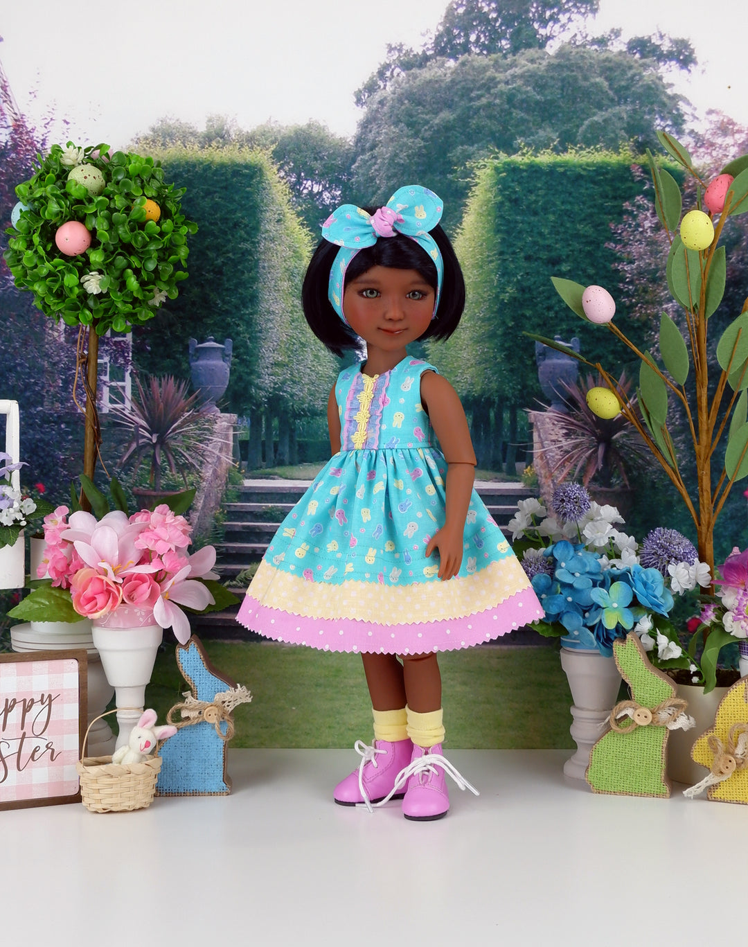 Easter Sweets - dress with boots for Ruby Red Fashion Friends doll