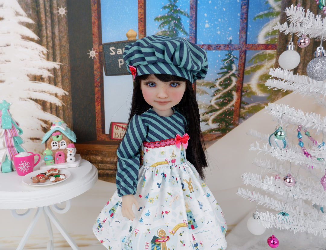 Ruby Rube Elf Elf Village - dress and shoes for Ruby Red Fashion Friends doll ...