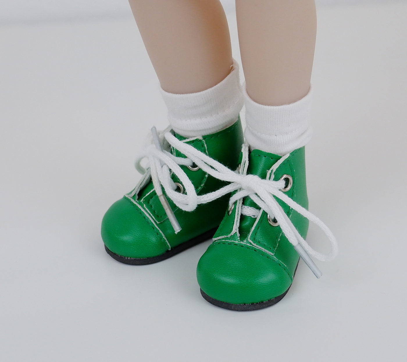 Ankle Lace Up Boots - Emerald