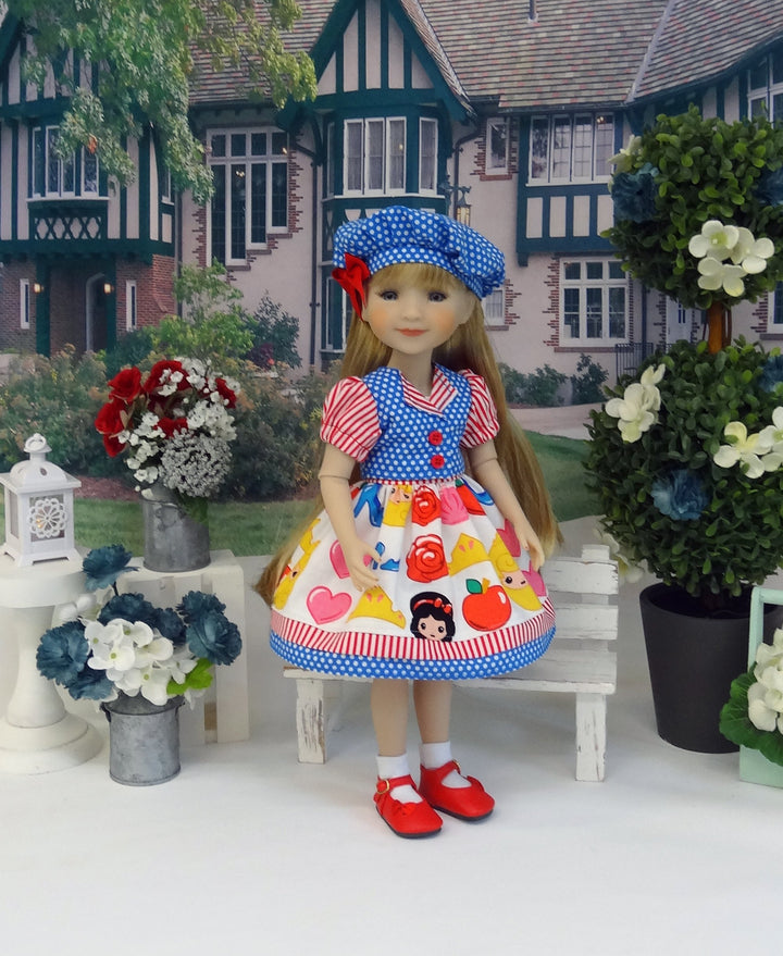 Emoji Princess - dress & jacket for Ruby Red Fashion Friends doll