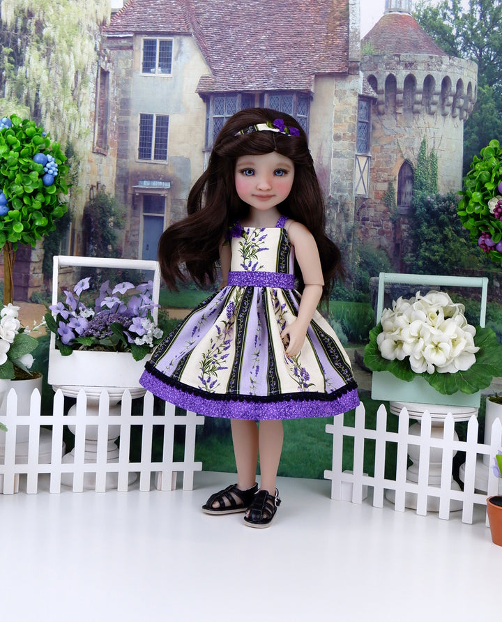 English Lavender - dress with shoes for Ruby Red Fashion Friends doll