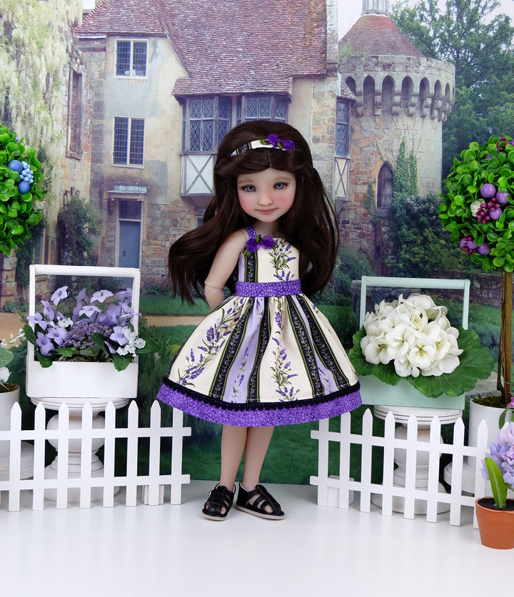 English Lavender - dress with shoes for Ruby Red Fashion Friends doll