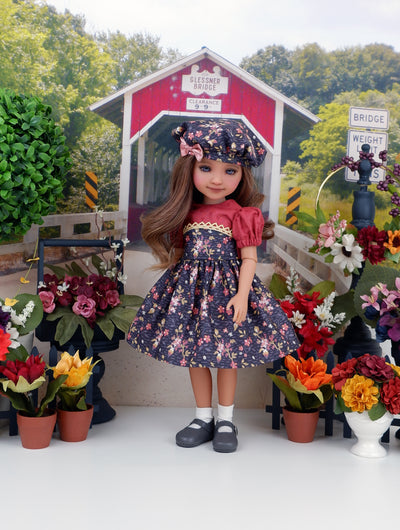 Evening Autumn - dress with shoes for Ruby Red Fashion Friends doll