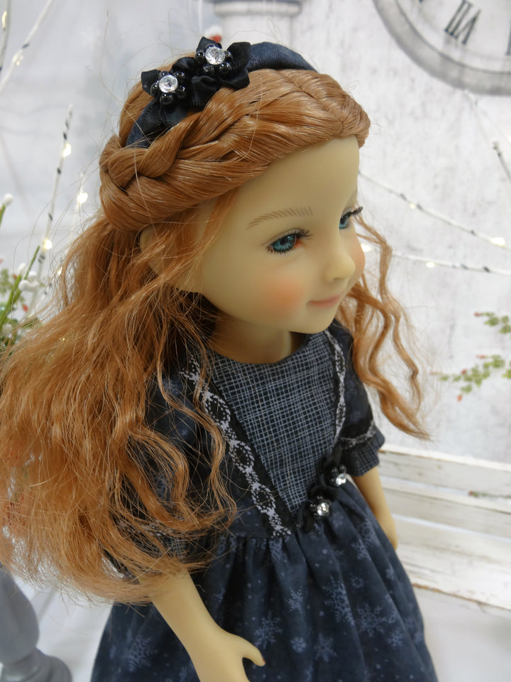 Evening Snowflakes - dress for Ruby Red Fashion Friends doll