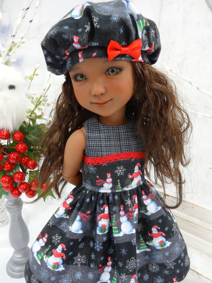 Evening Snowman - dress for Ruby Red Fashion Friends doll