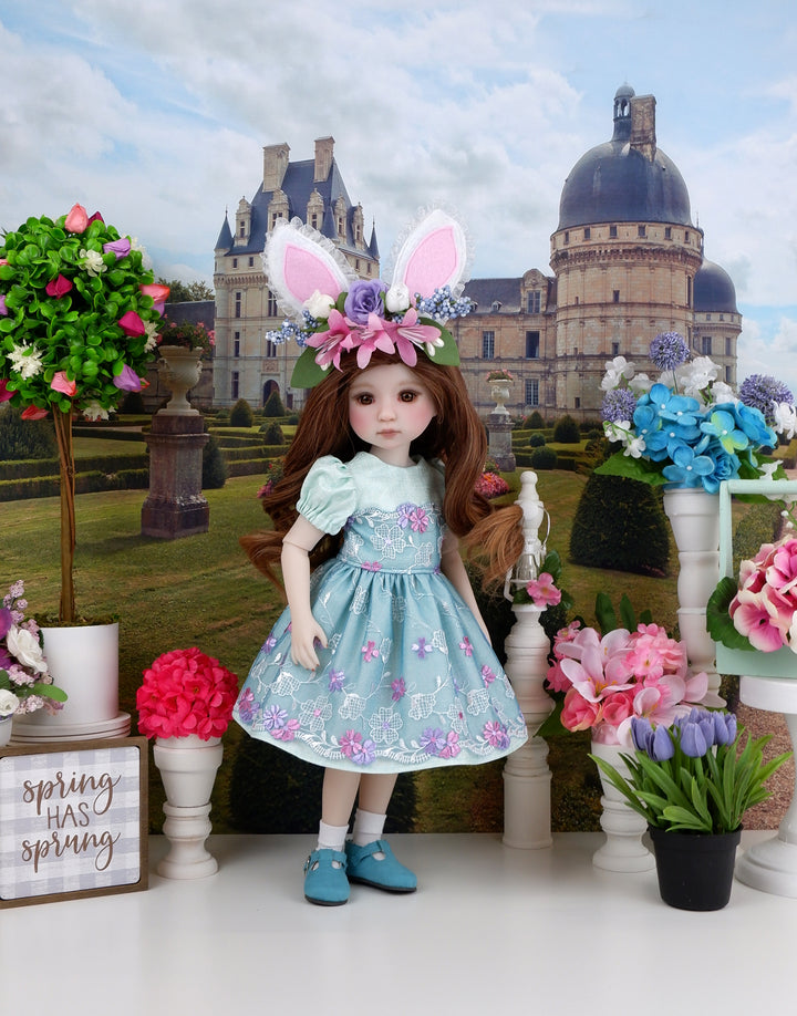 Exquisite Beauty - dress ensemble with shoes for Ruby Red Fashion Friends doll