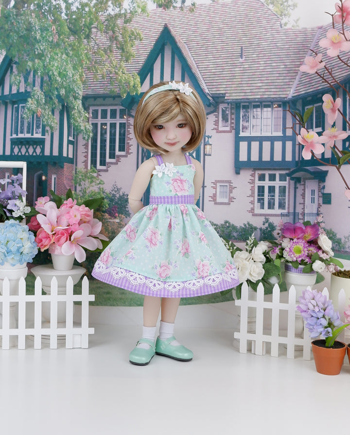 Fairy Rose - dress with shoes for Ruby Red Fashion Friends doll