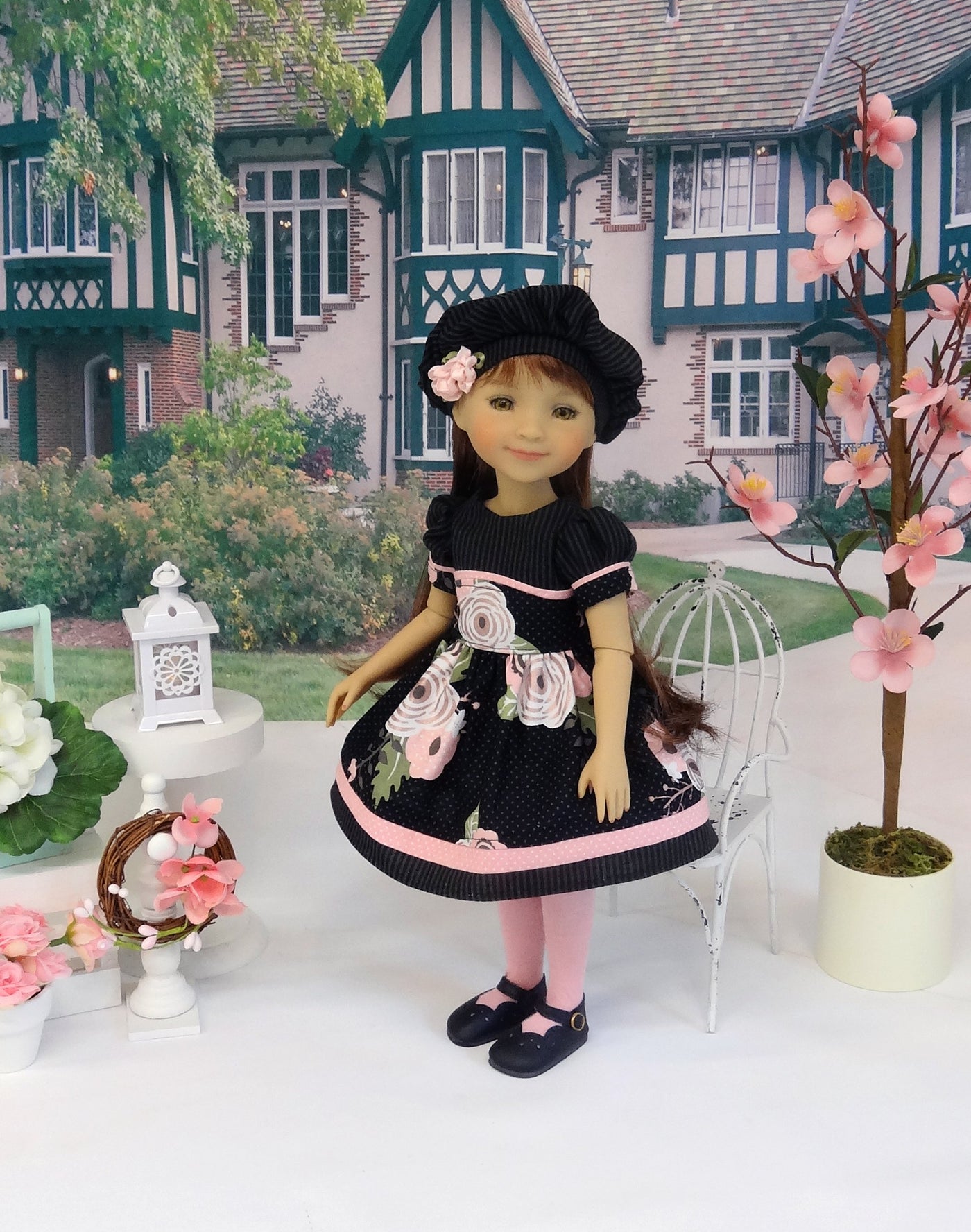 Floral Sophisticate - dress for Ruby Red Fashion Friends doll