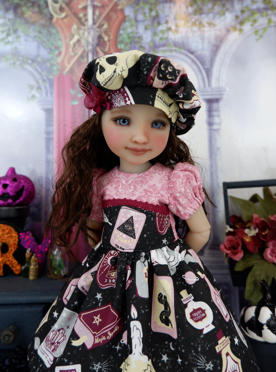 Fortune Telling - dress with shoes for Ruby Red Fashion Friends doll