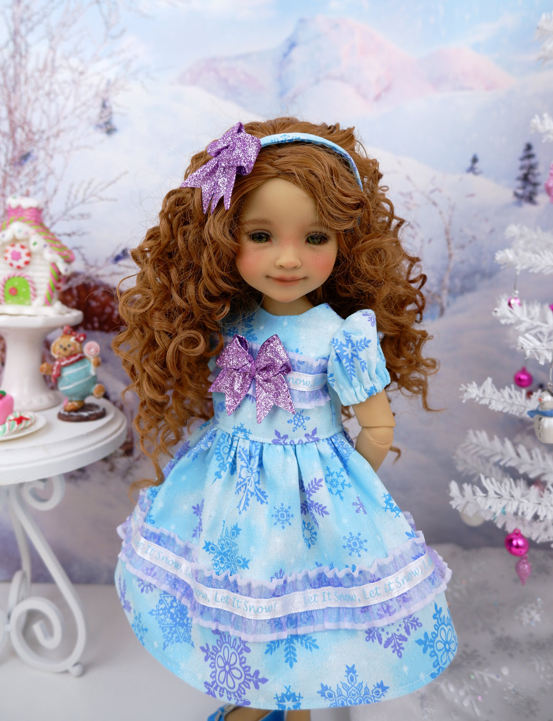 Frozen - dress with shoes for Ruby Red Fashion Friends doll