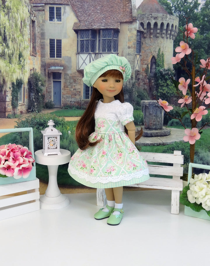 Garden Gate - dress for Ruby Red Fashion Friends doll