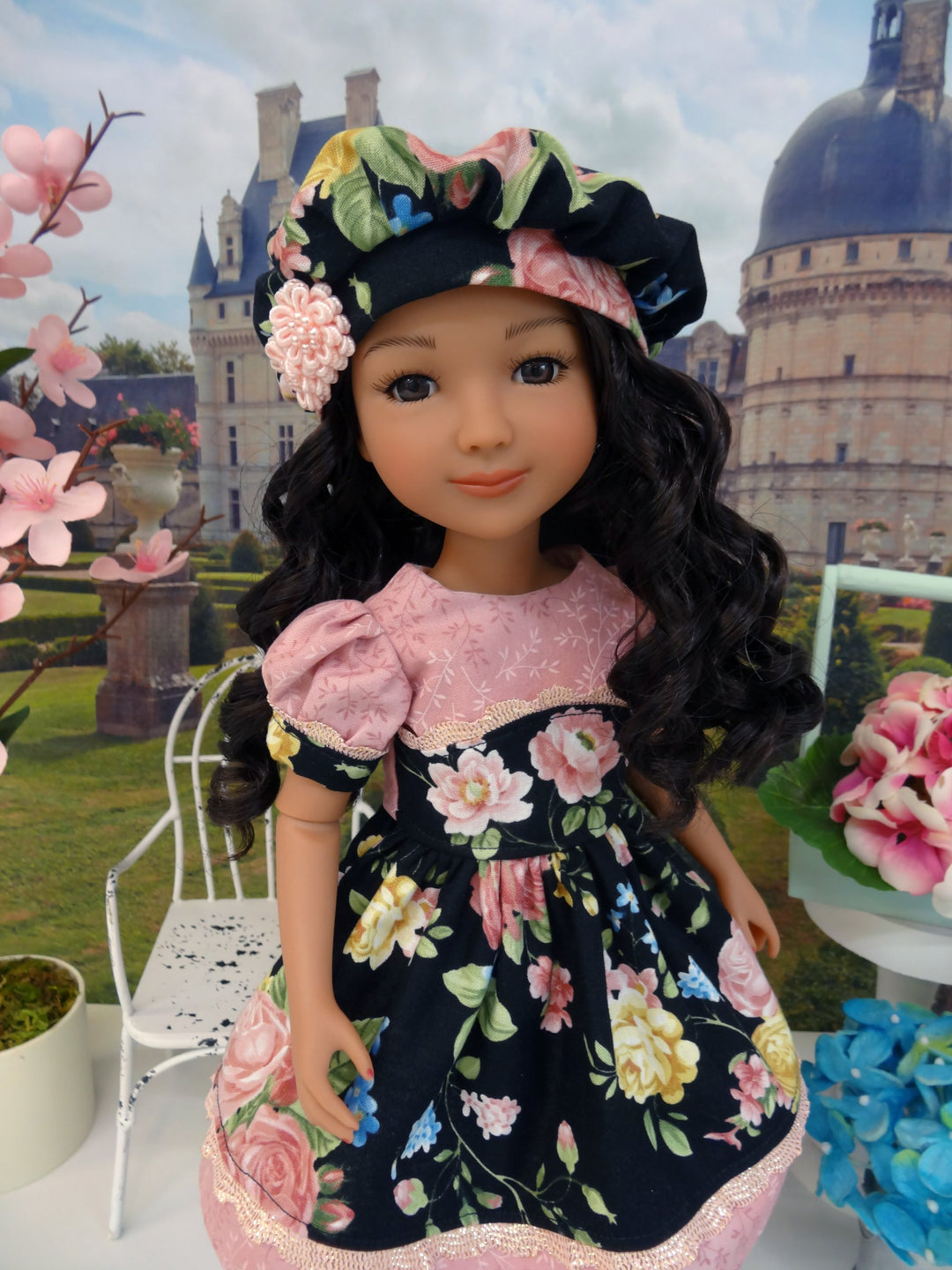 Garden Rose - dress for Ruby Red Fashion Friends doll