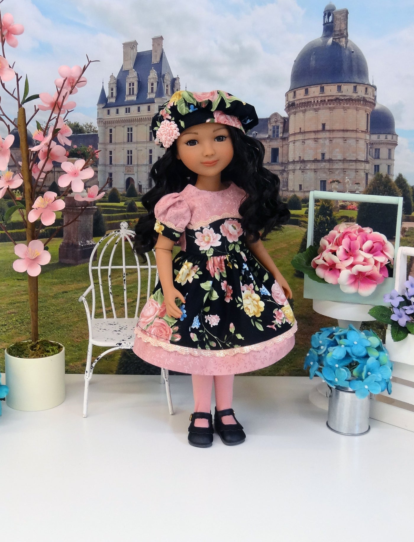 Garden Rose - dress for Ruby Red Fashion Friends doll