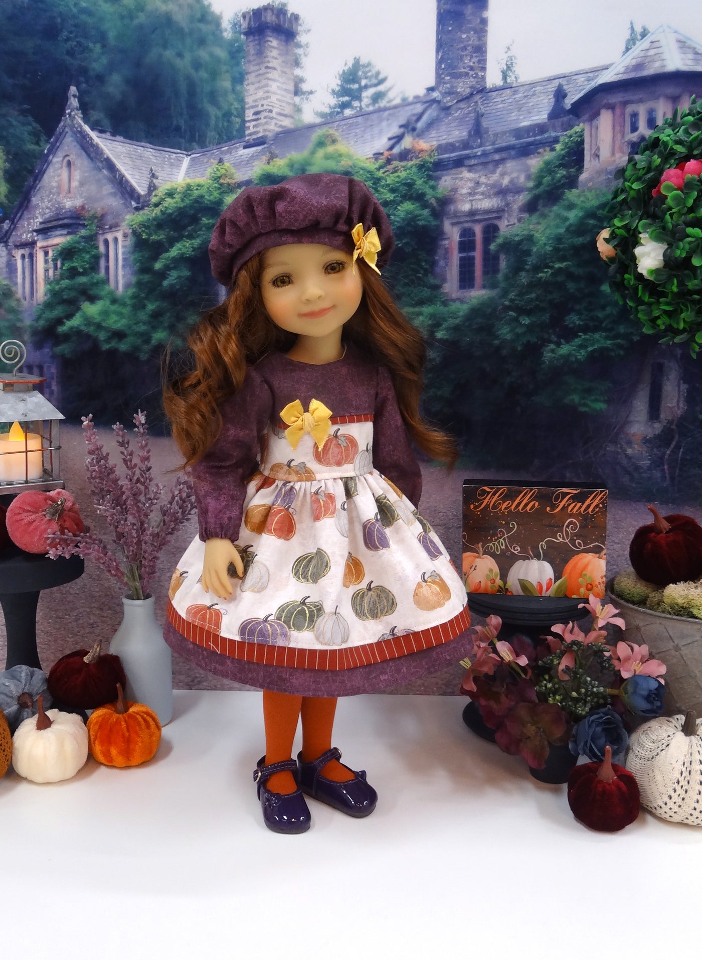 Gilded Pumpkin - dress for Ruby Red Fashion Friends doll