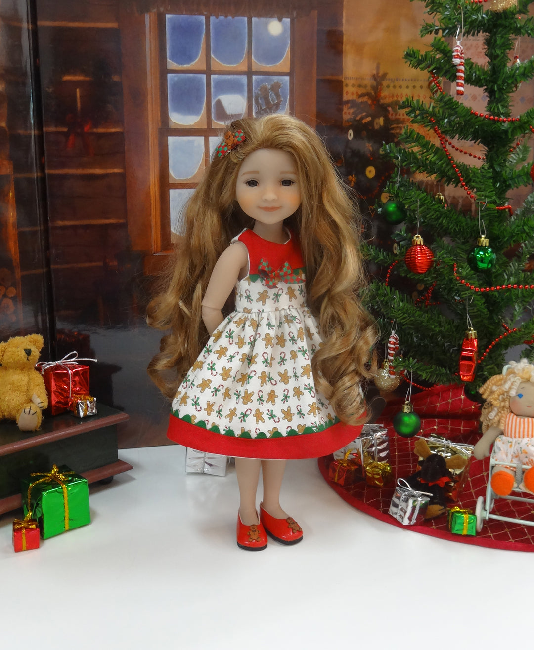 Gingerbread Sweets - dress for Ruby Red Fashion Friends doll