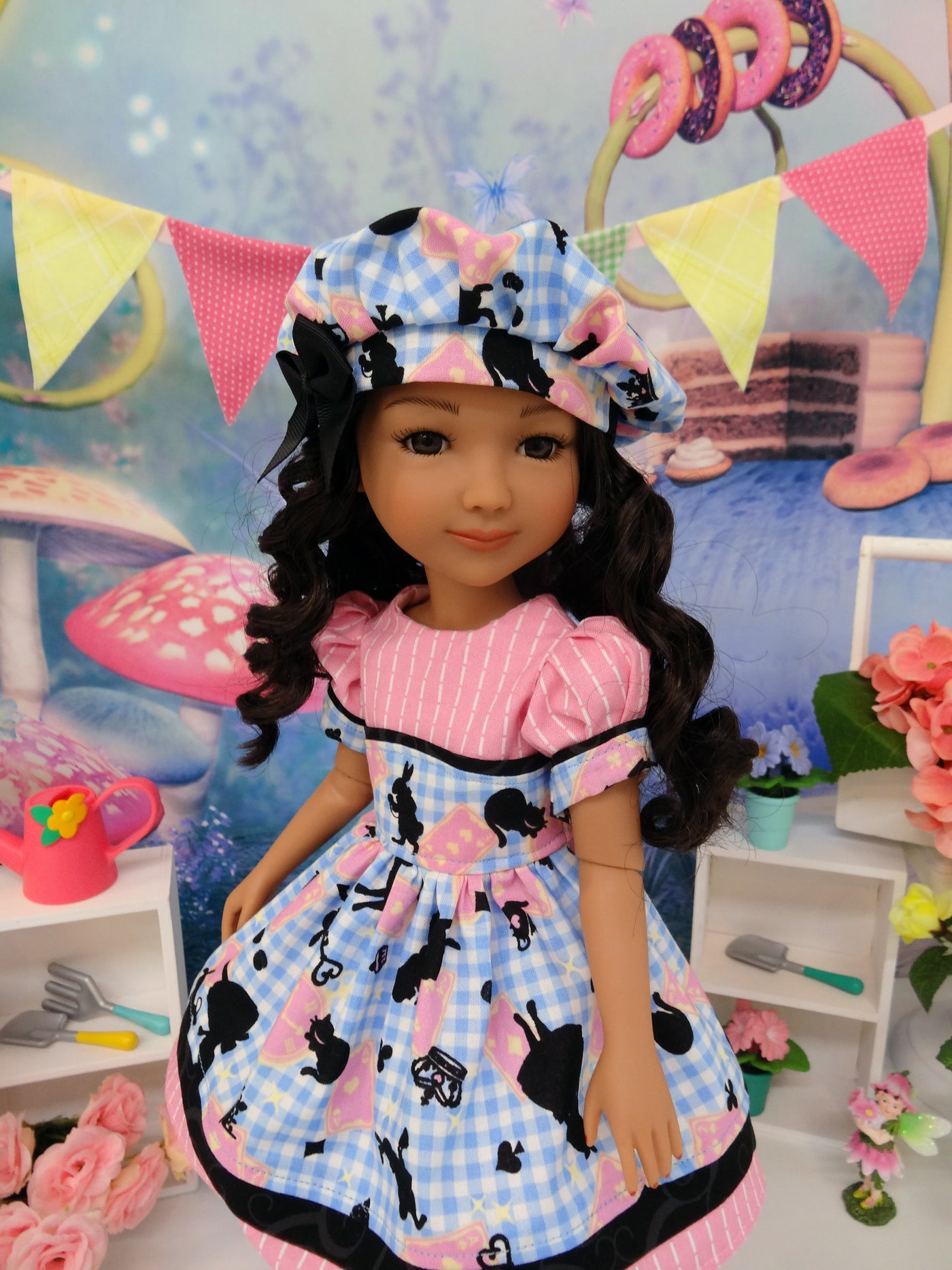 Gingham Wonderland - dress for Ruby Red Fashion Friends doll