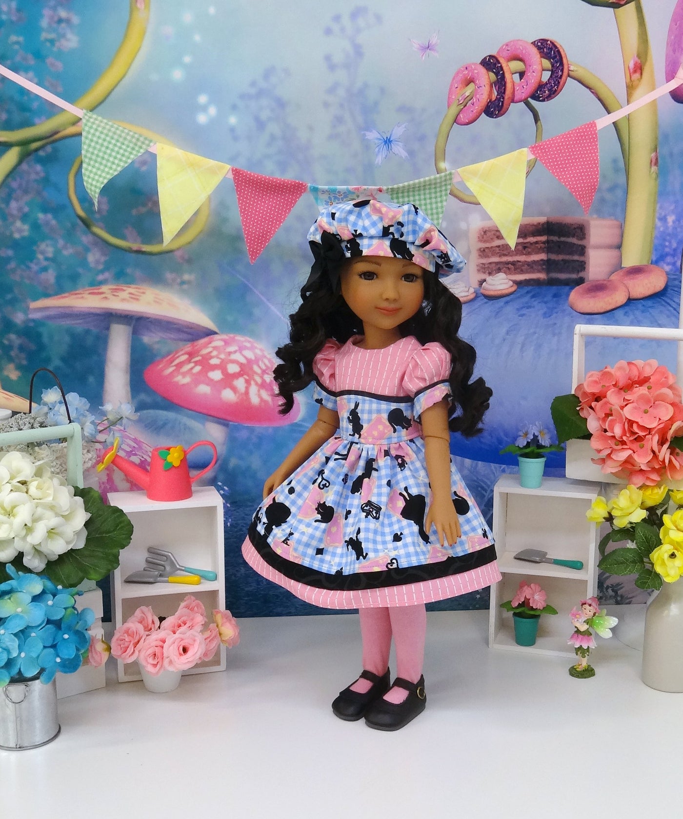 Gingham Wonderland - dress for Ruby Red Fashion Friends doll