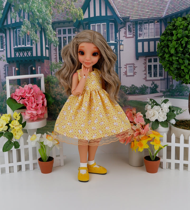 Golden Days Puppy - dress with shoes for Ava BJD