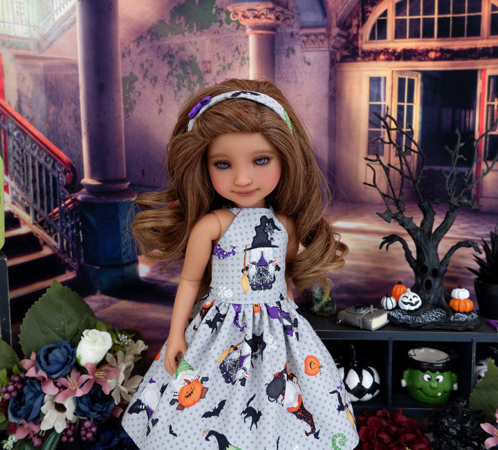 Halloween Gnomes - dress with shoes for Ruby Red Fashion Friends doll