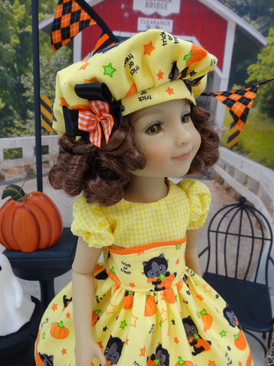 Halloween Kitty - dress for Ruby Red Fashion Friends doll