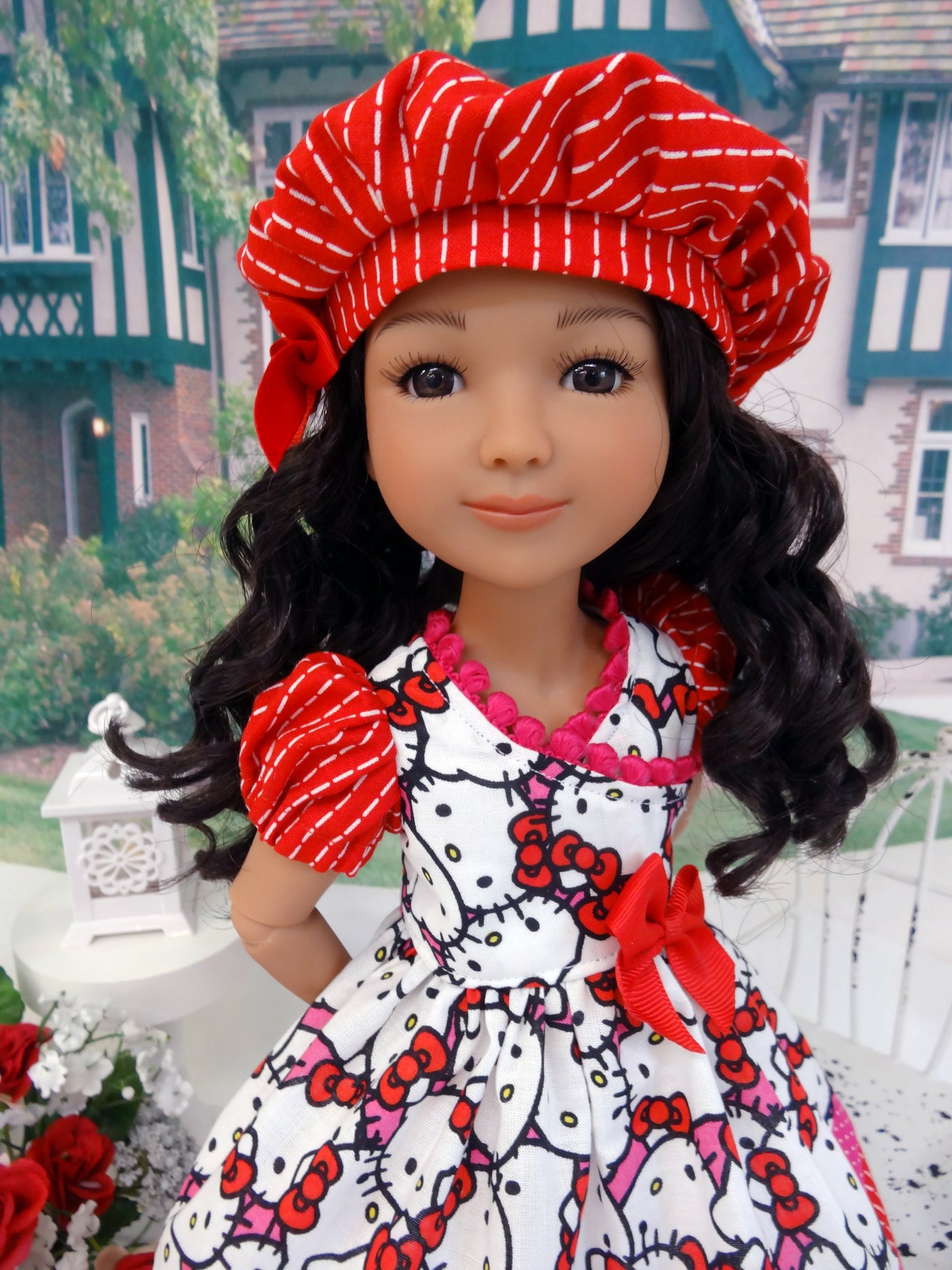 Hello Kitty - dress for Ruby Red Fashion Friends doll